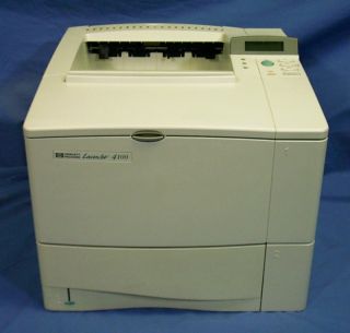 HP LaserJet 4100 New Toner 128MB 25ppm Network Laser Printer 4000 4050