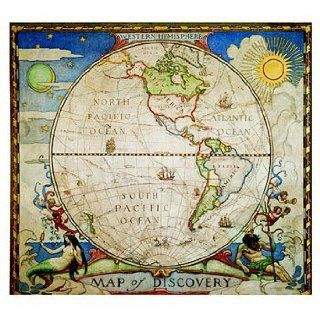 National Geographic RE0620549T Map Of Discovery   Western