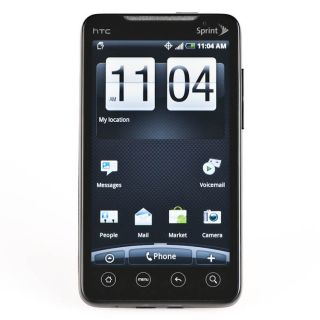 HTC EVO 4G A9292 Good Condition Black Sprint Smartphone