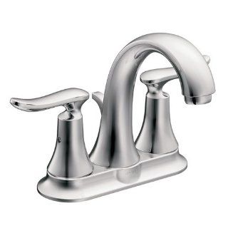 Moen 84389 Quinn Polished Chrome Bathroom Sink Lavatory Faucet, Two