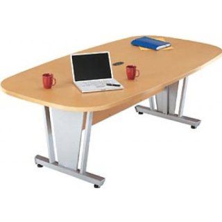 Europa Boat Shaped Conference Table (94.5Wx48D): Office