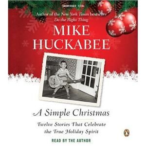 Book Audiobook CD Mike Huckabee A Simple Christmas