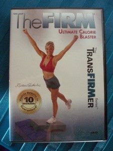 The FIRM TransFIRMer 2 Piece Step & 5 DVD Workout lot Aerobic Stepper