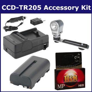 Sony CCD TR205 Camcorder Accessory Kit includes: SDM 105
