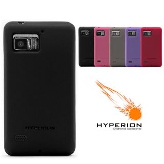 Hyperion Motorola Droid Bionic 4G Extended Battery Matte Black TPU