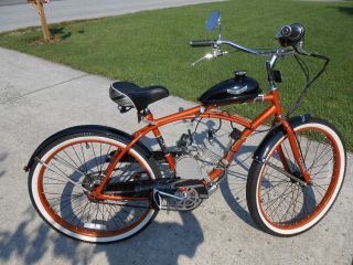 New 2012 Huffy Cranbrook Motorized 26 inch Beach Cruiser Bicycle