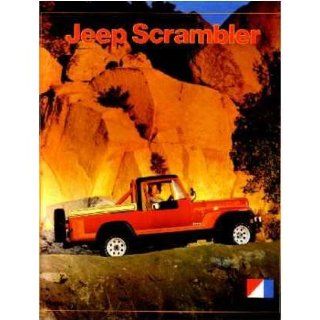 1981 Jeep Scrambler Sales Brochure Literature Book Piece Options