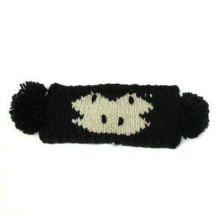Cap 109 30 Head Band Knit Off White Black: Everything Else
