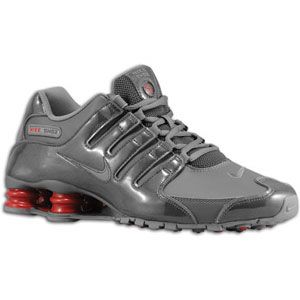 Nike Shox NZ   Mens   Running   Shoes   Dark Grey/Gym Red/Charcoal