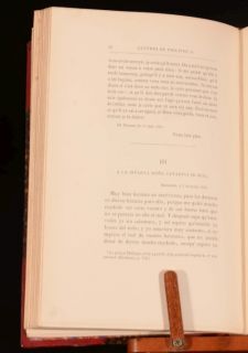  Lettres de Philippe II M Gachard in French EX Hugh Trevor Roper