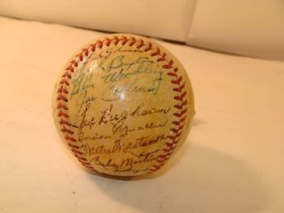 1949 Red Sox Ted Williams Yankees Rizzuto Doer D DiMaggio Signed