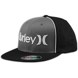 Hurley Only Corp Flexfit Cap   Mens   Casual   Clothing   Titanium