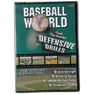 Baseball World Defensive Drills DVD   Baseball   Sport Equipment
