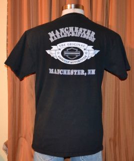 Harley Davidson Manchester NH Wolf Live Ride Free 100 Cotton HD T