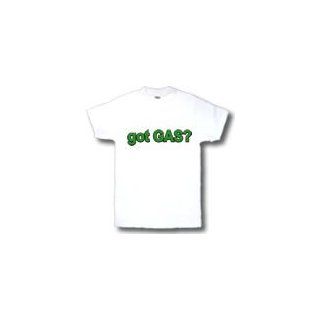 got GAS? Adult T Shirt White X Large: Clothing