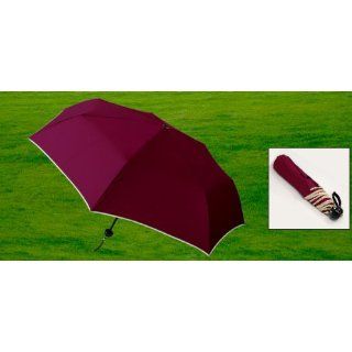 Amico Handy Ladies Foldable Rain Brolly Vermeil Canopy