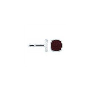 Cross AC161 3 Autocross Red Leather Cufflinks Everything