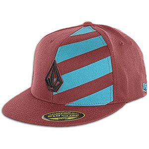 Volcom 2Stone 210 Fitted Cap   Mens   Casual   Clothing   Brick