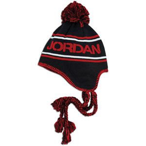 Jordan Tassel Ear Beanie   Mens   Basketball   Clothing   Black/Gym