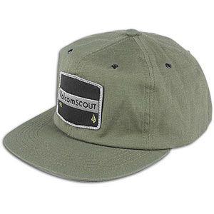 Volcom Mission Back Cap   Mens   Casual   Clothing   Army