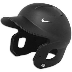Nike Show Matte Batting Helmet   Baseball   Sport Equipment   Black