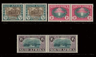 South Africa 1939 Huguenot Set SG82 4 MNH 50PDS