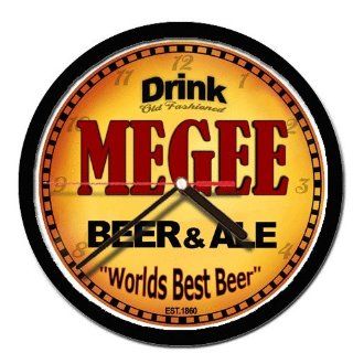 MEGEE beer and ale cerveza wall clock 