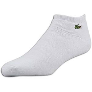 Lacoste 3 Pack No Show Sock   Skate   Accessories   White