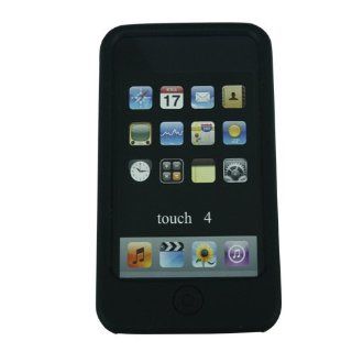 iShoppingdeals   Solid Black Soft Silicone Case Skin Cover
