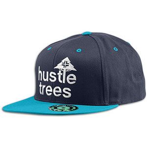 LRG Core Hustle Trees Snap Back Hat   Mens   Skate   Clothing   Navy