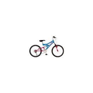 Pacific Cycle 20 inch Girls Teal and Pink Mountain MTB