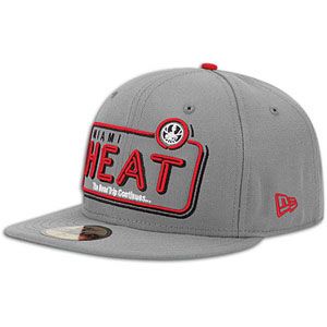New Era 59Fifty NBA Neon Cap   Mens   Basketball   Fan Gear   Heat