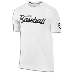 Nike Baseball Script Blended T Shirt   Mens   Baseball   Clothing