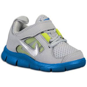 Nike Free Run 3   Boys Toddler   Pure Platinum/Soar Blue/Volt/Reflect