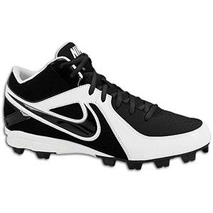 Nike MVP Keystone 3/4   Mens   Baseball   Shoes   Black/Black/White