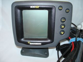 Humminbird Hummingbird 100sx Fish Finder with Mount and Cords