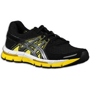 ASICS® Gel   Excel33   Mens   Running   Shoes   Black/Lighting/Sun