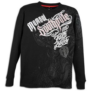 Southpole Glitter Long Sleeve Thermal   Mens   Casual   Clothing