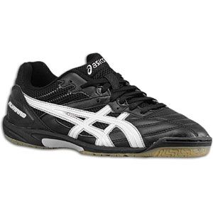 ASICS® Gel Alvarro IN   Mens   Soccer   Shoes   Black/White