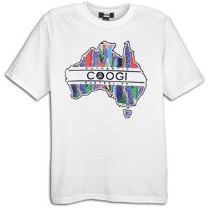Coogi Australia S/S T Shirt   Mens   Casual   Clothing   White