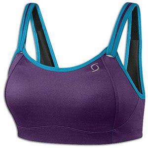 Moving Comfort Fiona High Impact Sports Bra   Womens   Berry/Blizzard