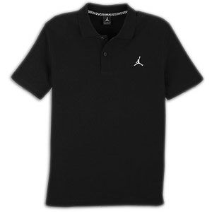 Jordan Core Polo   Mens   Basketball   Clothing   Black/White