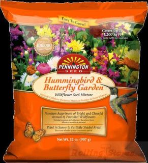 Wildflower Hummingbird Butterfly Seed Mix Premium 2