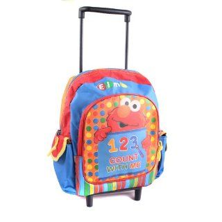 Elmo 123 Count With Me Toddler Rolling Backpack Toys