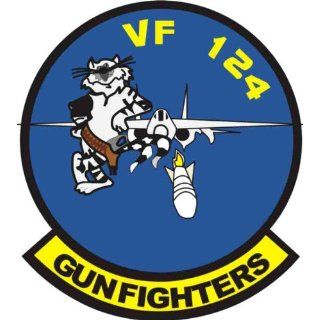 US Navy VF 124 Gunfighters Squadron Decal Sticker 5.5  