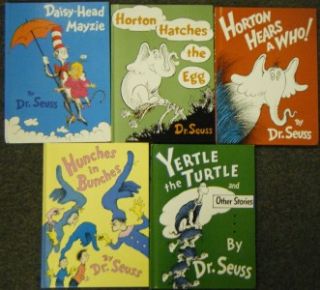 LARGE SIZE DR. SEUSS CHILDRENS BOOKS PERFECT CHRISTMAS GIFT SET