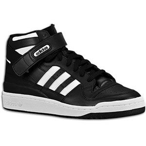 adidas Originals Forum Mid   Mens   Basketball   Shoes   Black/White