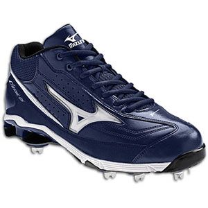 Mizuno 9 Spike Classic Mid G6 Switch   Mens   Baseball   Shoes   Navy