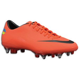 Nike Mercurial Miracle III SG Pro   Mens   Bright Mango/Challenge Red