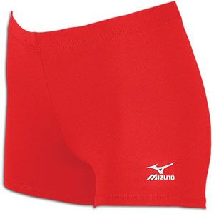 Mizuno Low Rider Short   Womens   Volleyball   Clothing   Red